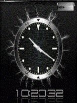 game pic for iphone black clock